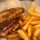 reuben and fries at Timbers Eats and Treats at Gateway Park Campground in Hillsdale MI