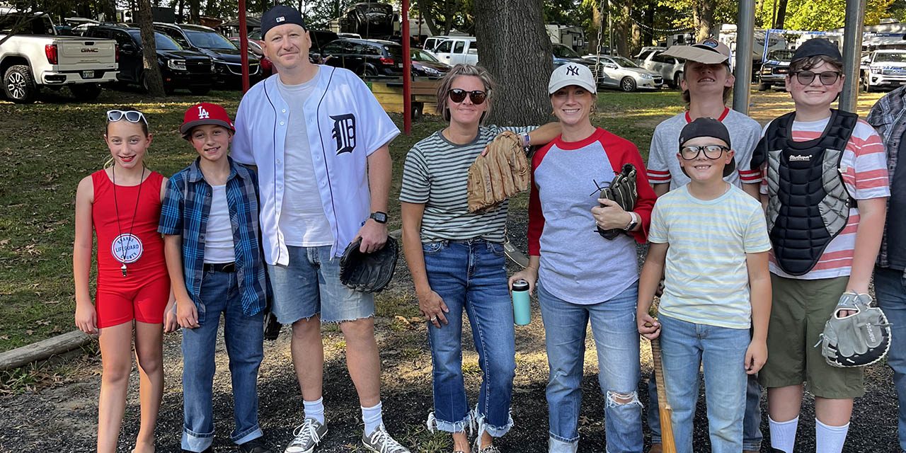 Spring Camping in the Irish Hills of Michigan Family camping in the Irish Hills of Michigan during spring