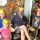 Family enjoying a summer activity together at Gateway Park Campground in Hillsdale Michigan